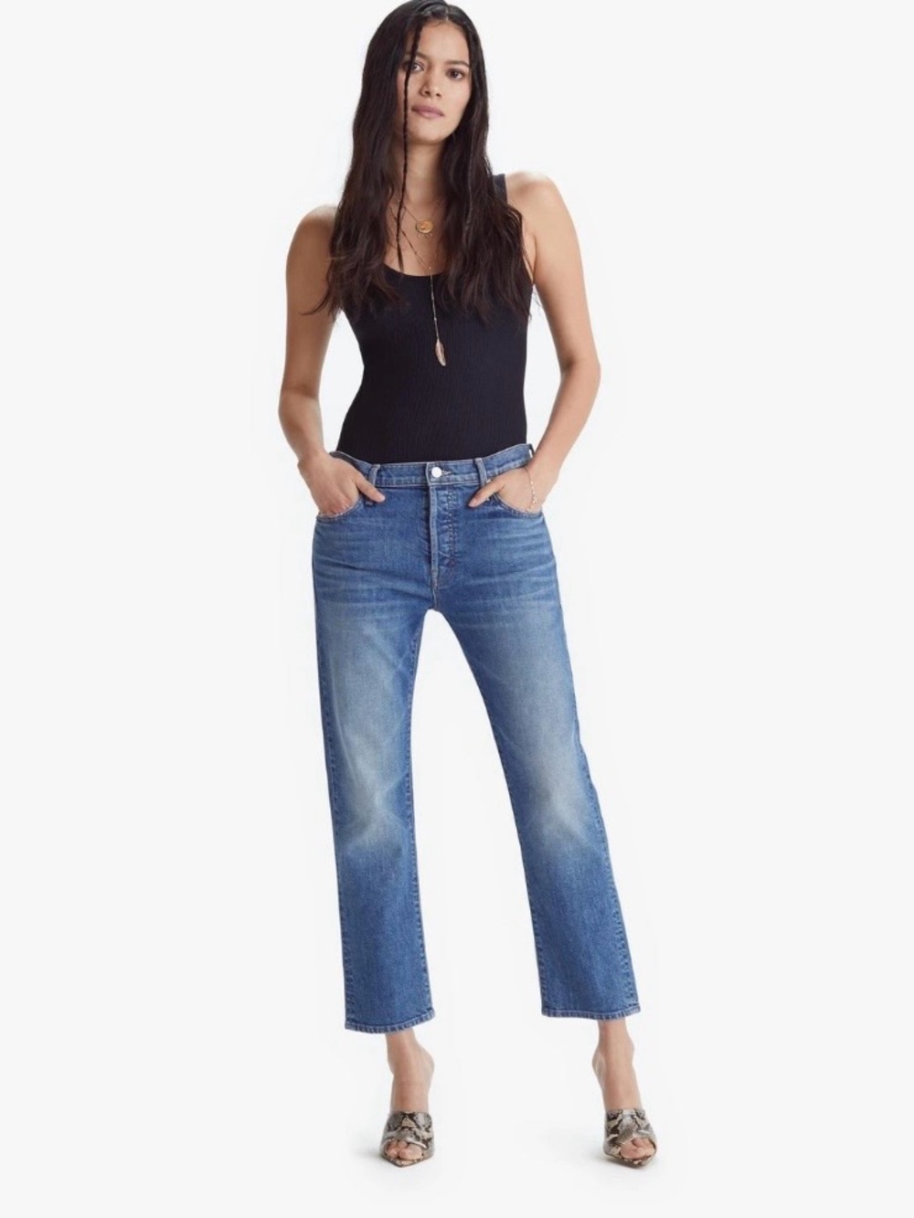 Mother Superior The Scrapper Ankle Cowboys Don’t Cry Ripped Jeans size 28